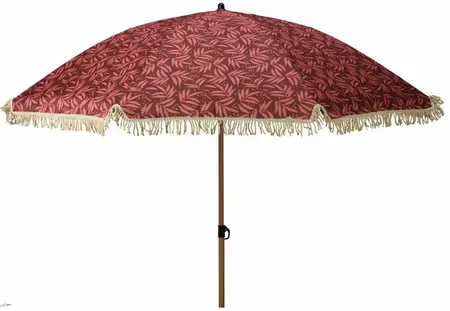 Tuinparasol 200cm Rood Print - afbeelding 1