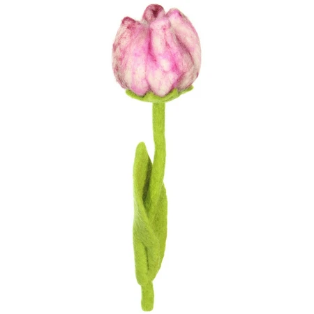 Tulp Vilt Flora Zachtfuchsia - afbeelding 1