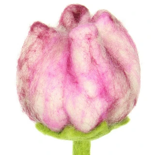 Tulp Vilt Flora Zachtfuchsia - afbeelding 2