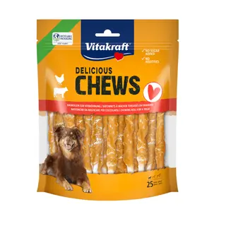 Vitakraft - Deli Chews Kauwrollen S 25st 