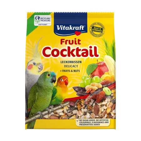 Vitakraft - Fruit Cocktail Valkparkiet/Agapornide 250g