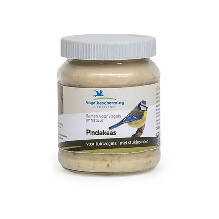 Vogelbescherming Pindakaas voor tuinvogels Noten 330gr