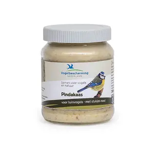 Vogelbescherming Pindakaas voor tuinvogels Noten 330gr