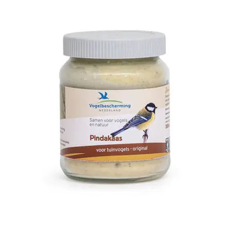 Vogelbescherming Pindakaas voor tuinvogels Original 330gr