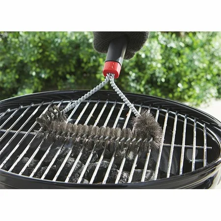 WEBER Grillborstel Driezijdig 30 cm - afbeelding 2