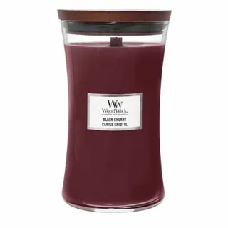 WoodWick Large Candle Black Cherry