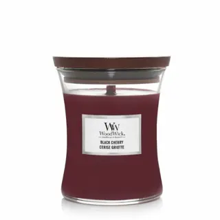 WoodWick kaars Black Cherry Medium