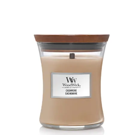 WoodWick Kaars Cashmere Medium - afbeelding 1