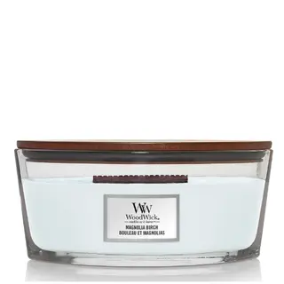 WoodWick Kaars Magnolia Birch Ellipse