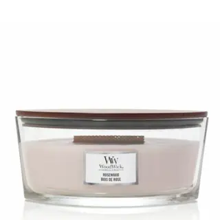 WoodWick kaars Rosewood Ellipse