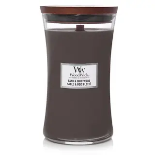 WoodWick kaars Sand & Driftwood Large