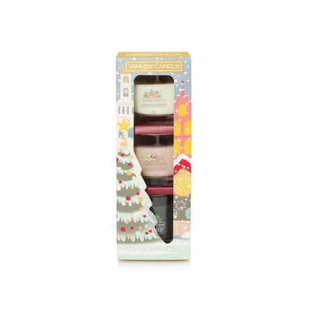 Yankee Candle 3 Filled Votive Gift Set - Passport to the Holidays