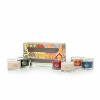 Yankee Candle 6 Filled Votive Gift Set - Passport to the Holidays - afbeelding 2