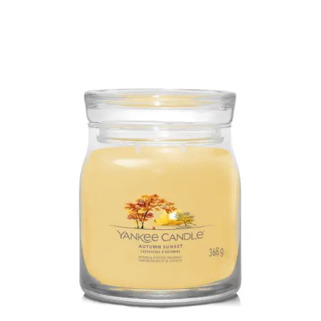 Yankee Candle Signature Autumn Sunset Medium Jar