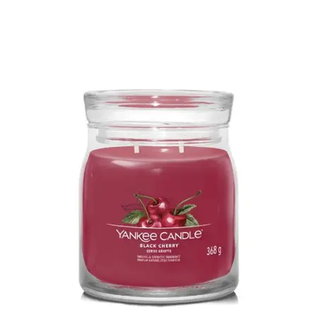 Yankee Candle Black Cherry Signature Medium Jar