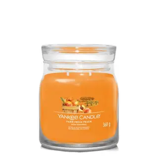 Yankee Candle Signature Farm Fresh Peach Medium Jar