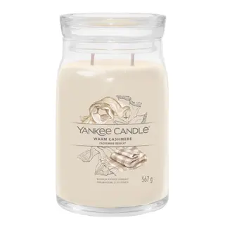 Yankee Candle Signature Warm Cashmere Large Jar