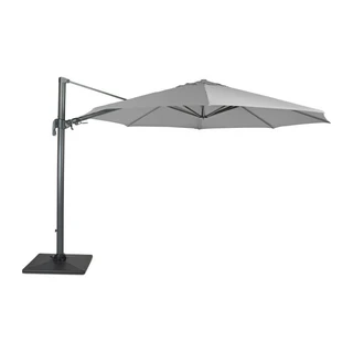 Duraflex Zweefparasol 350 cm – Lichtgrijs