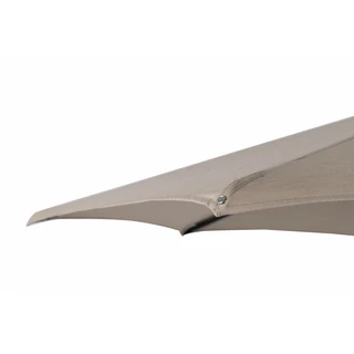 Zweefparasol Duraflex - Tierra Outdoor - Ø 350cm rond Taupe - Excl. voet - afbeelding 2